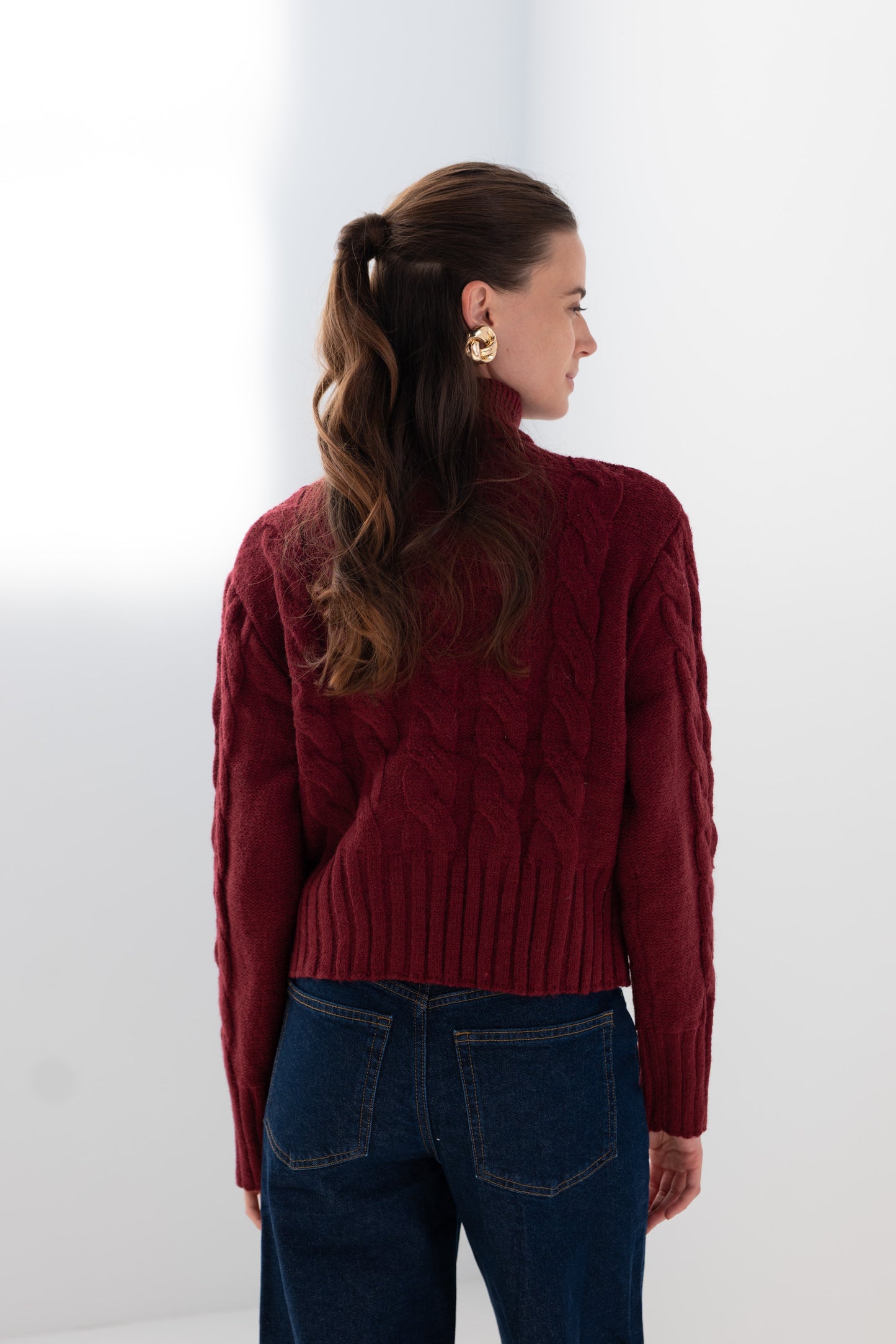 Pull Torsadé Uni