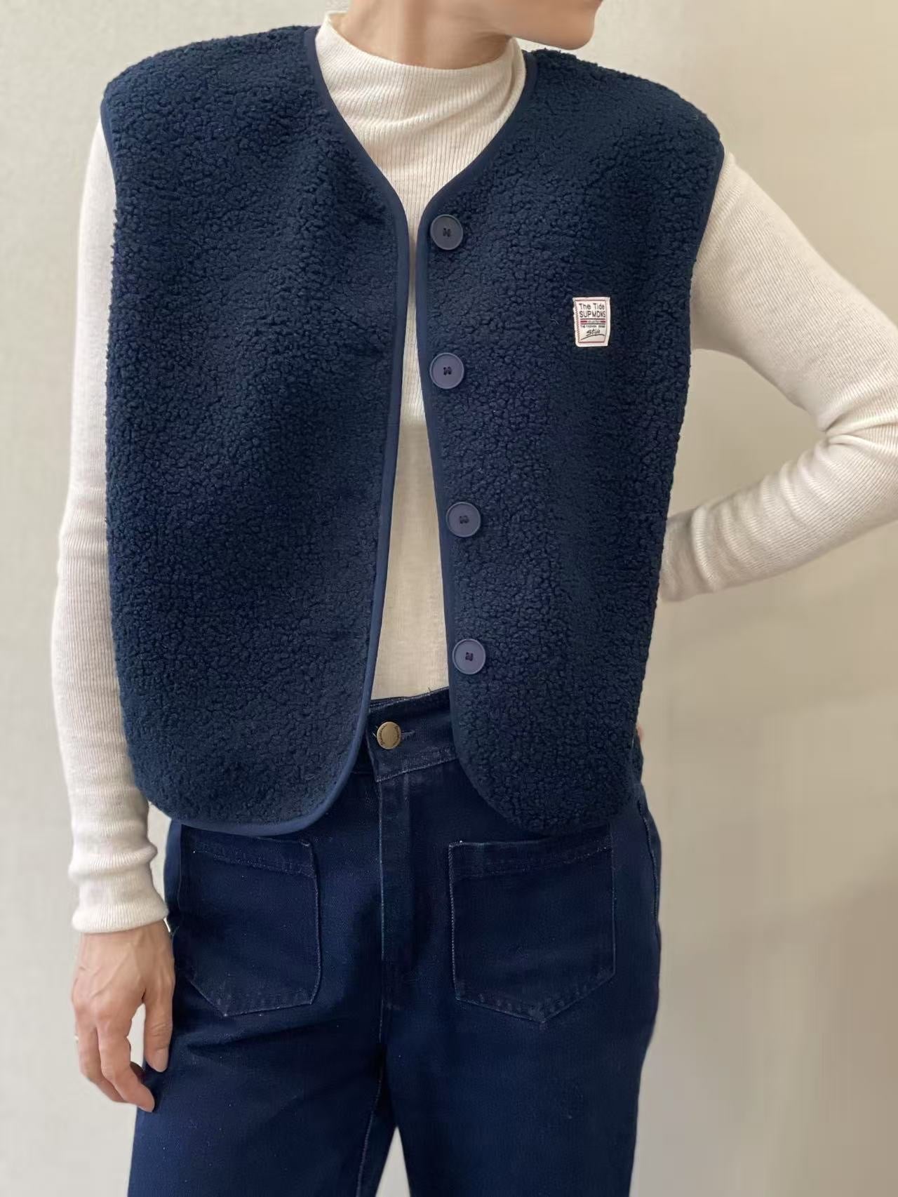 Gilet sans Manches Sherpa