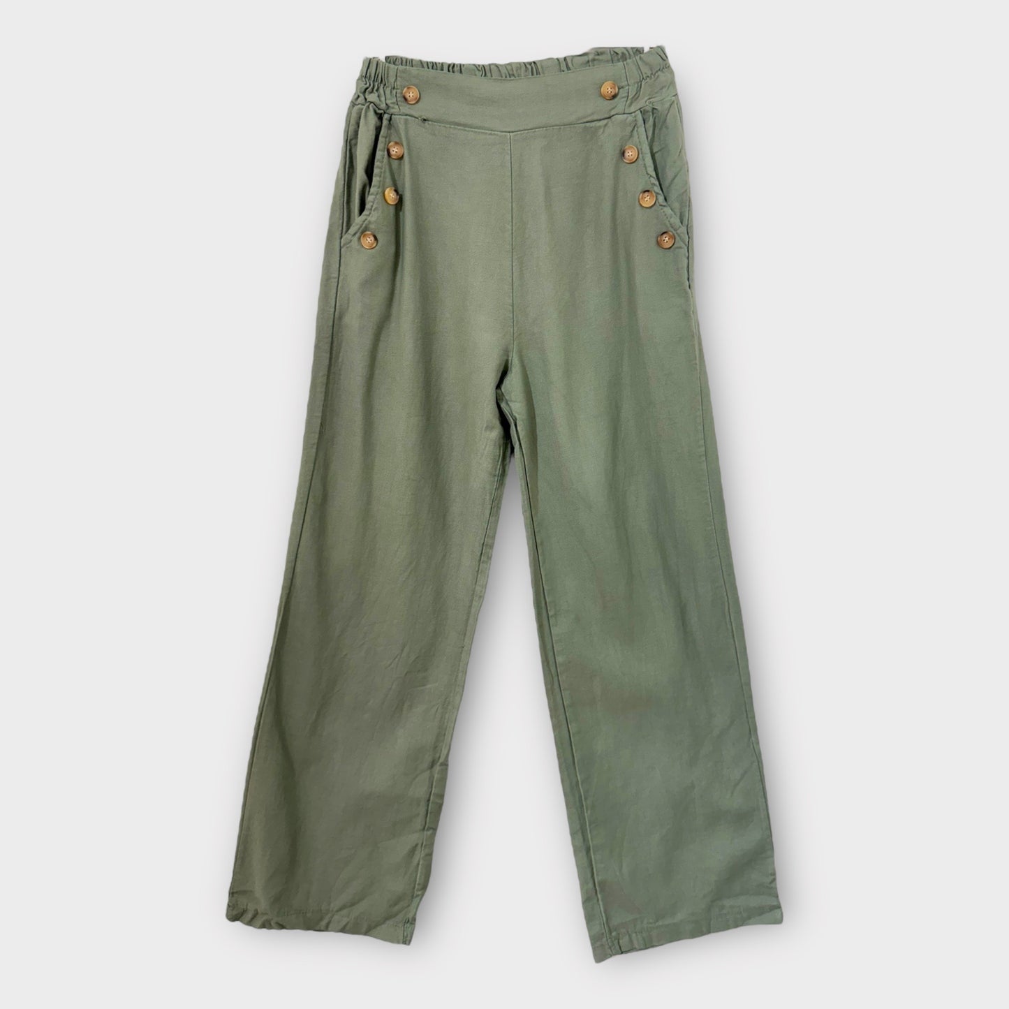 Pantalon en Toile de Coton