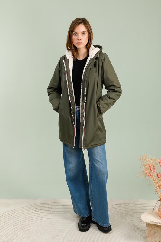 Imperméable Fourré Sherpa Long
