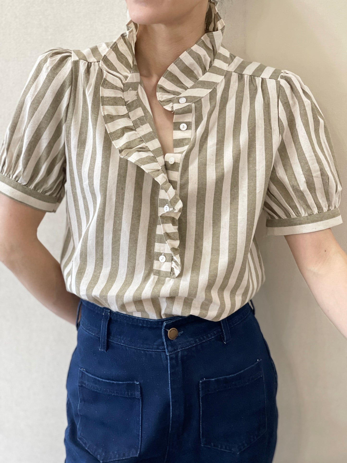 Chemise Structurée Rayée