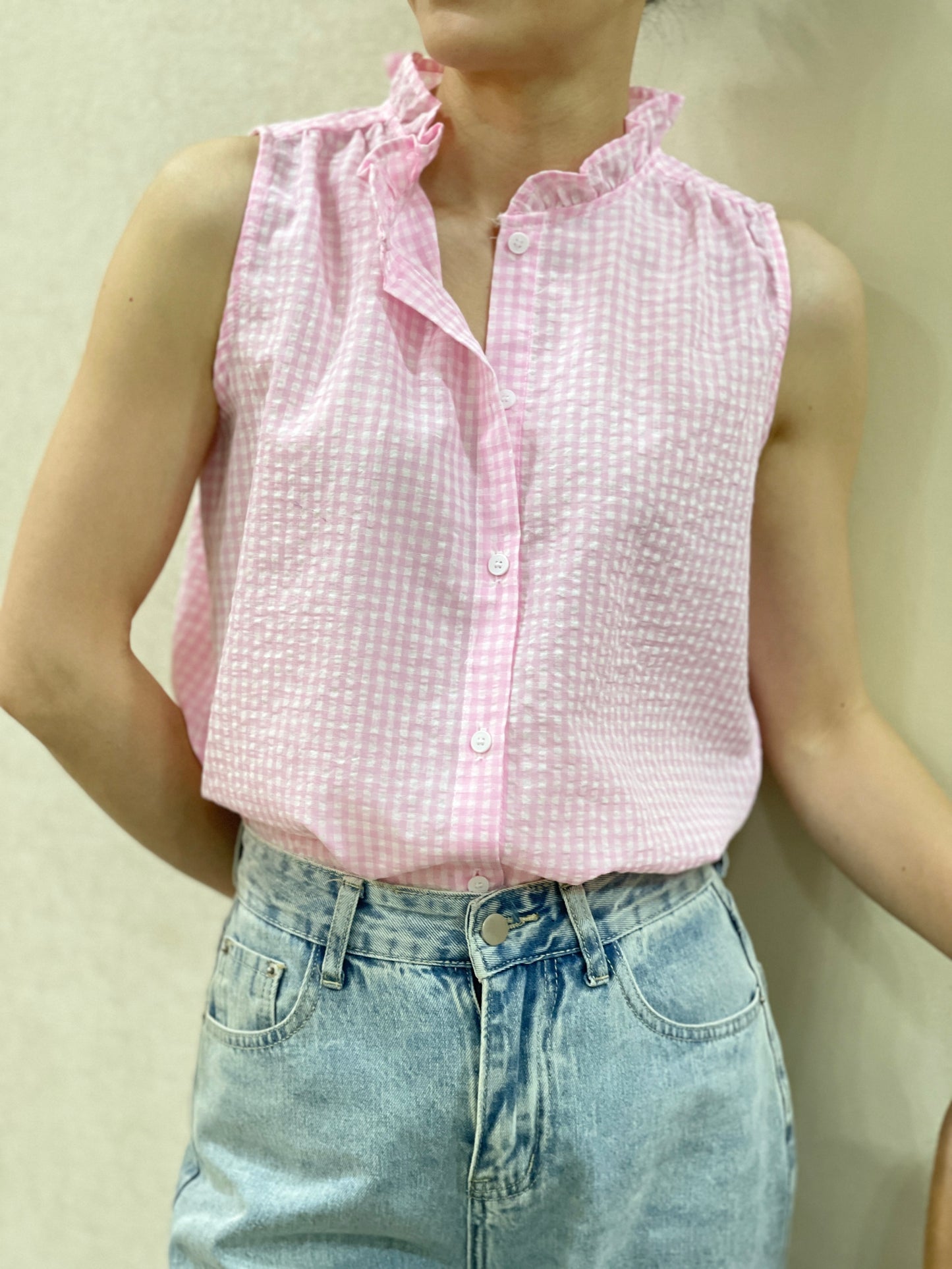 Chemise Vichy " Le Marais"