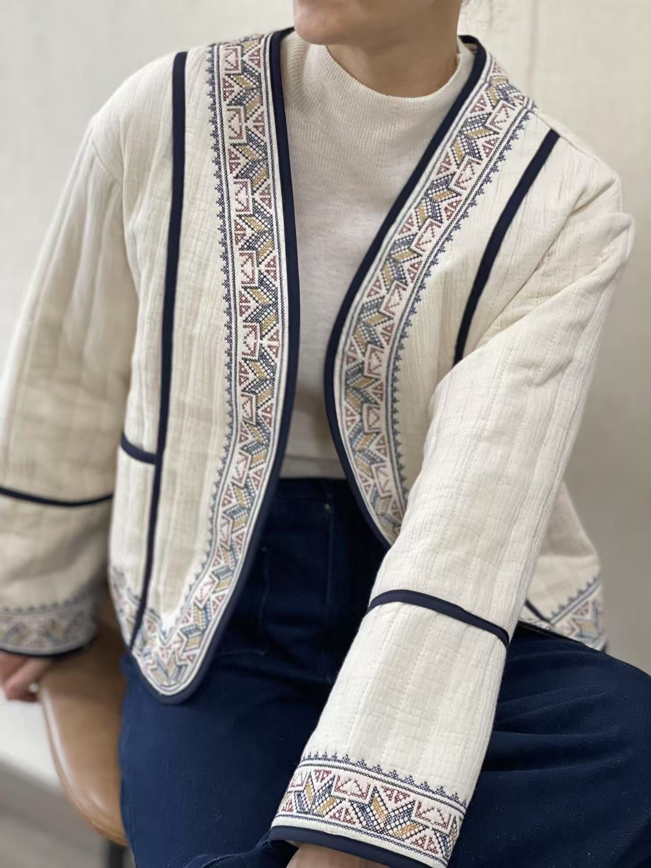 Veste Broderie Ethniques
