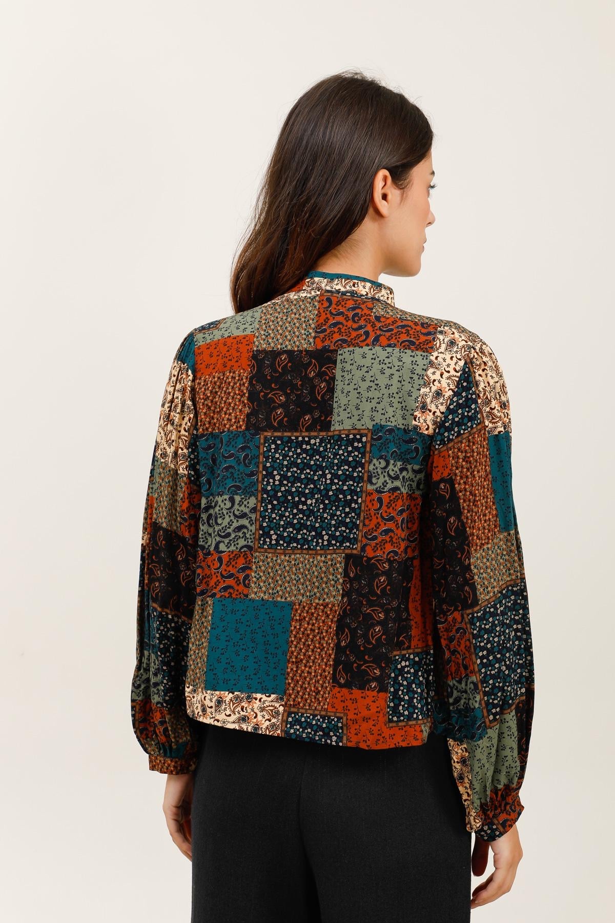 Chemise Patchwork Coton