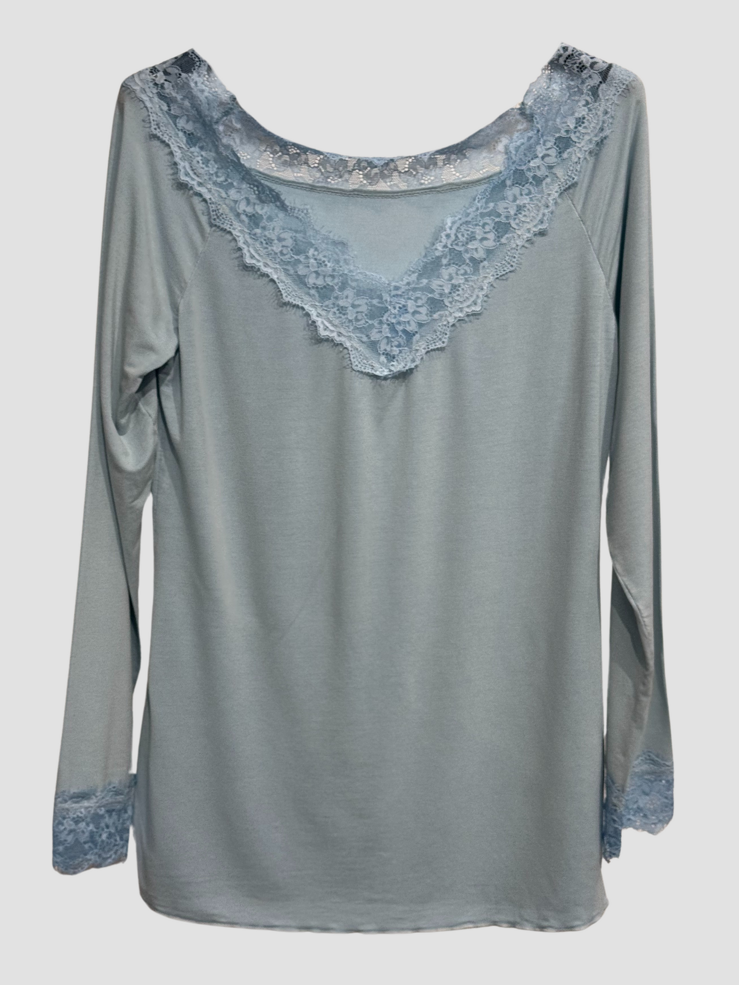 Sous Pull Uni avec Dentelles
