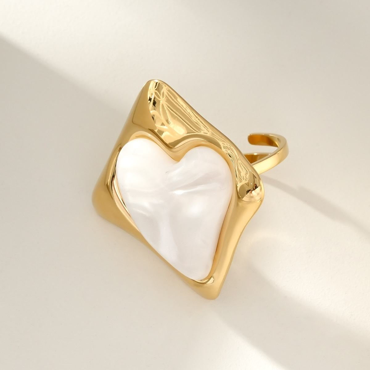 Bague fantaisie "Cœur Lovy"