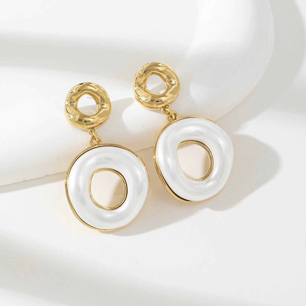 Boucles Cercles Nacrées