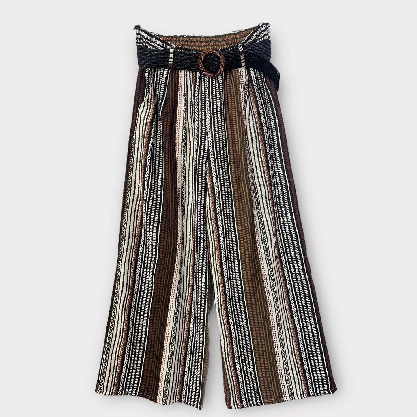 Pantalon Rayures Ethniques