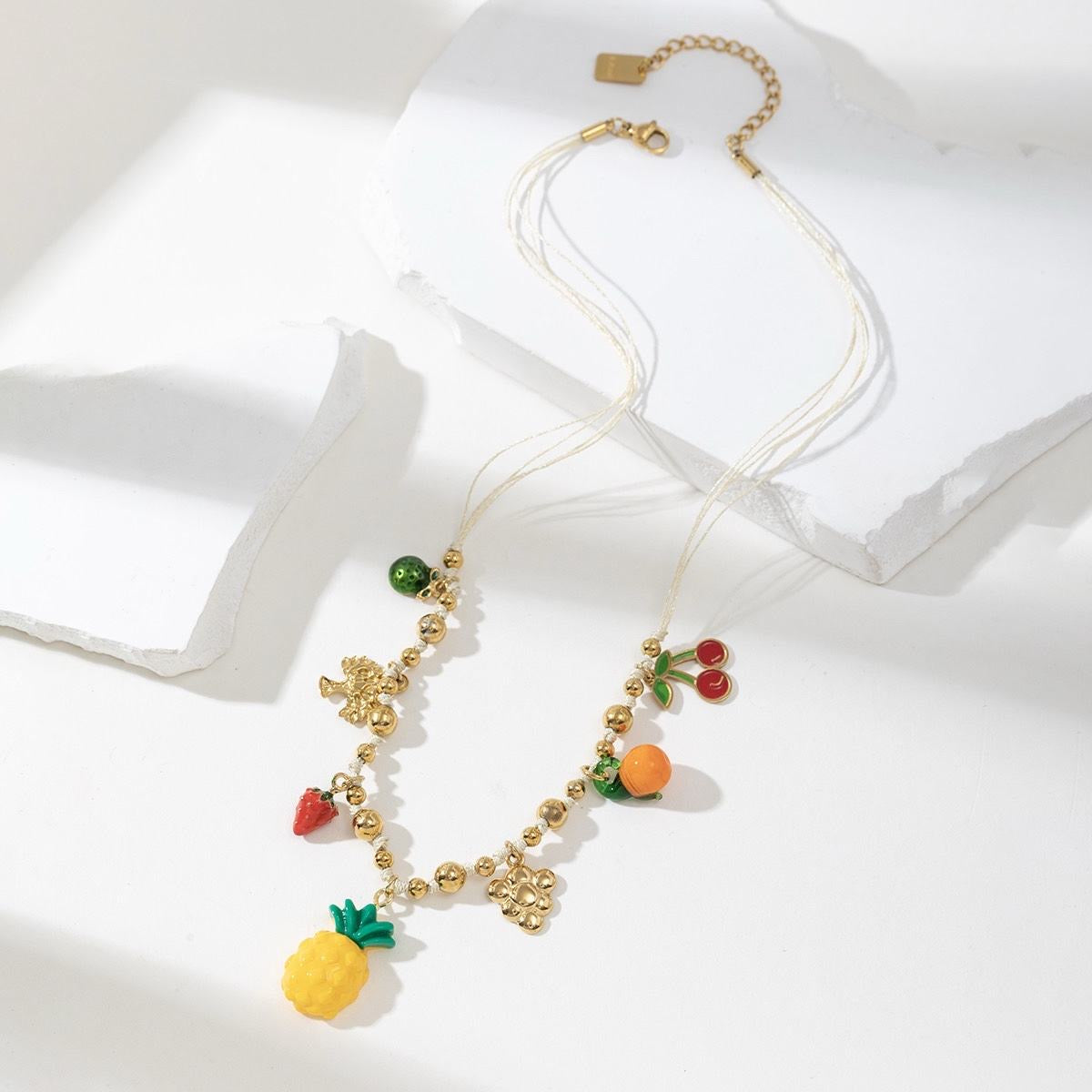 Collier "Tutti Frutti d’Or"