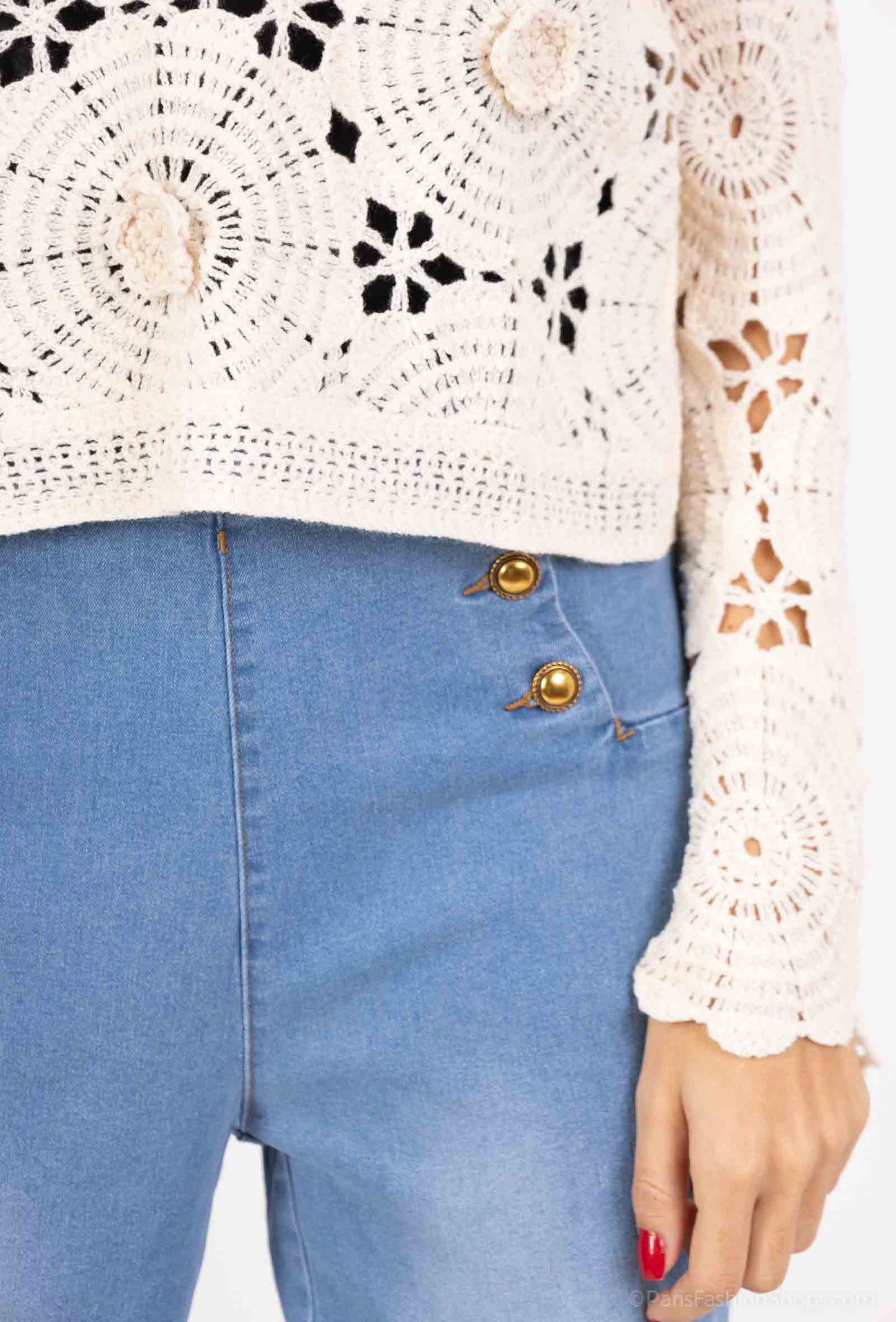 Pull Crochet Bohème