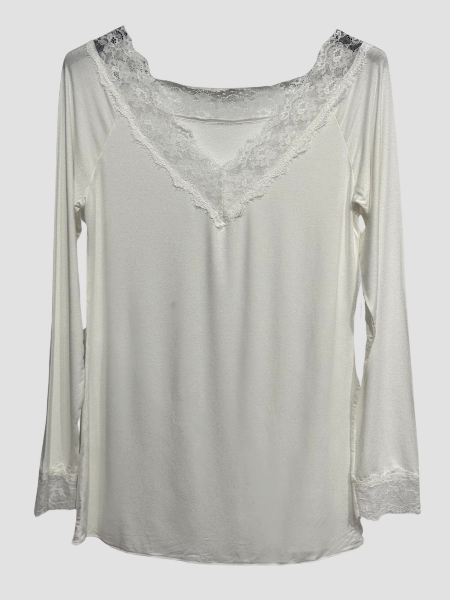 Sous Pull Uni avec Dentelles