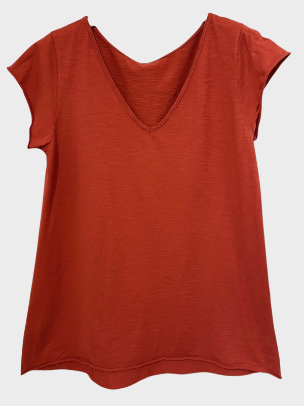 Tee-shirt Basique Uni 100% Coton