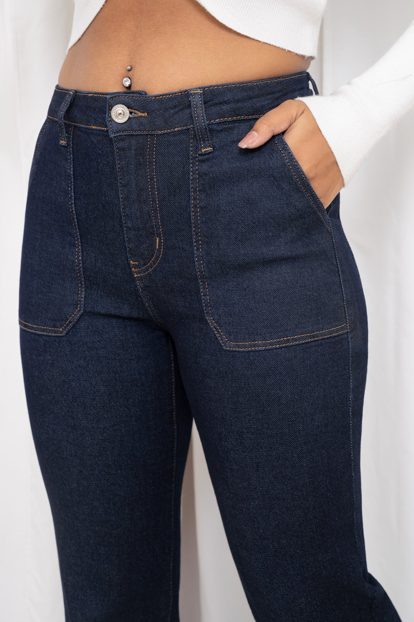 Jean Brut Grandes Poches