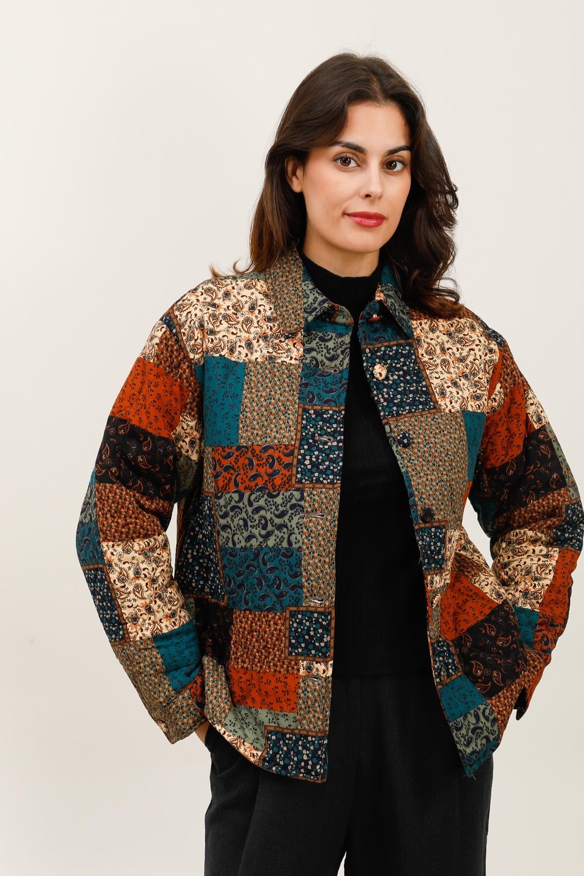 Veste Patchwork Bohème