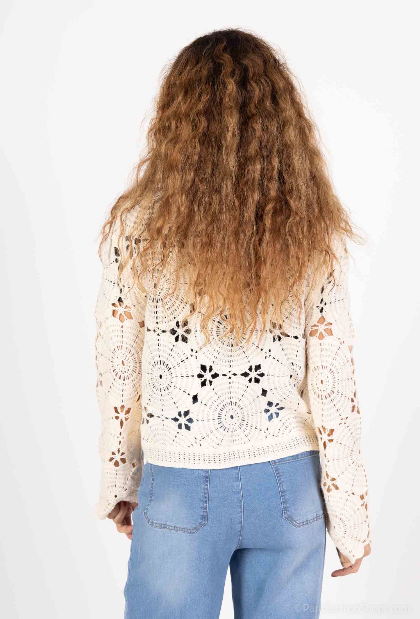 Pull Crochet Bohème