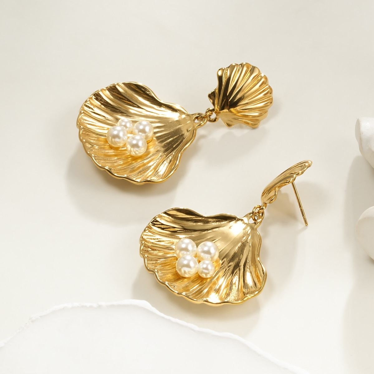 Boucles Perles Chic