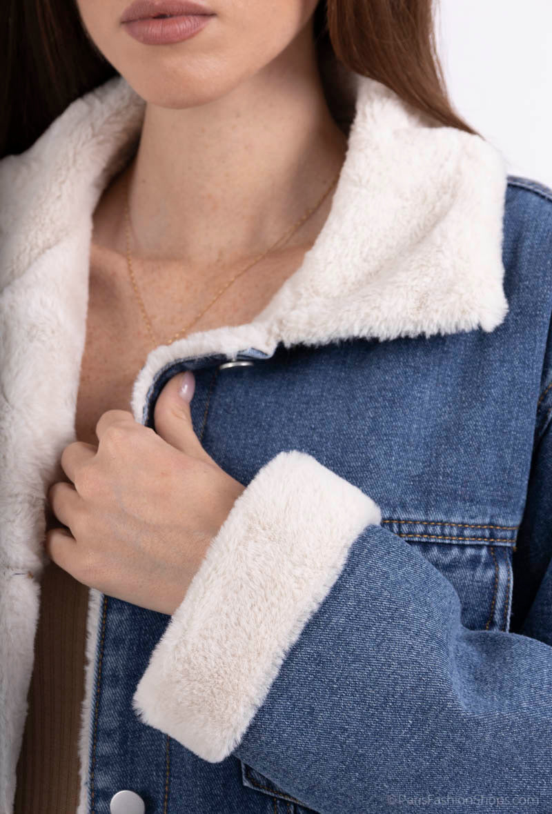 Veste Denim Doublure