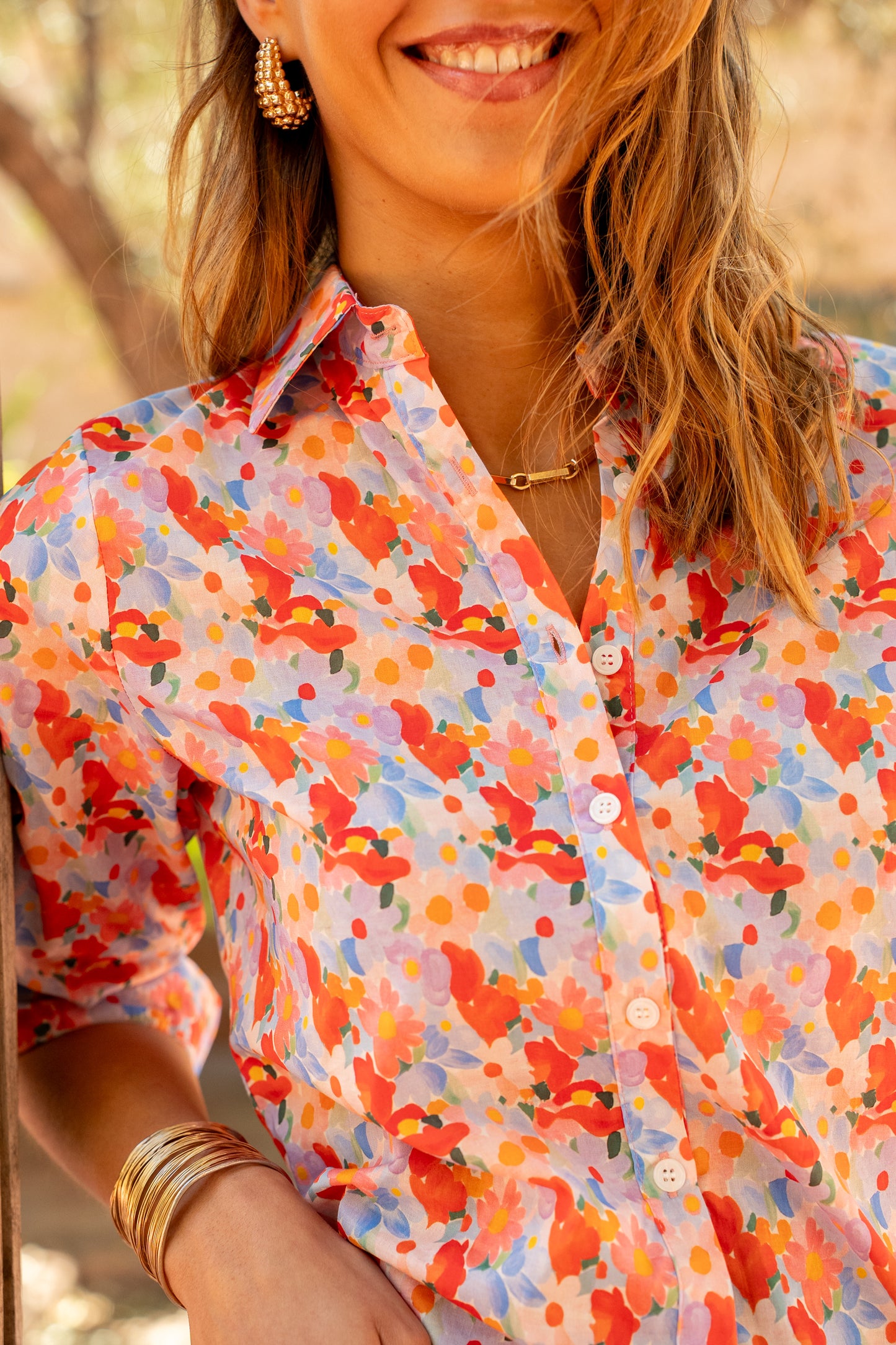 Chemise Fleurie Vive