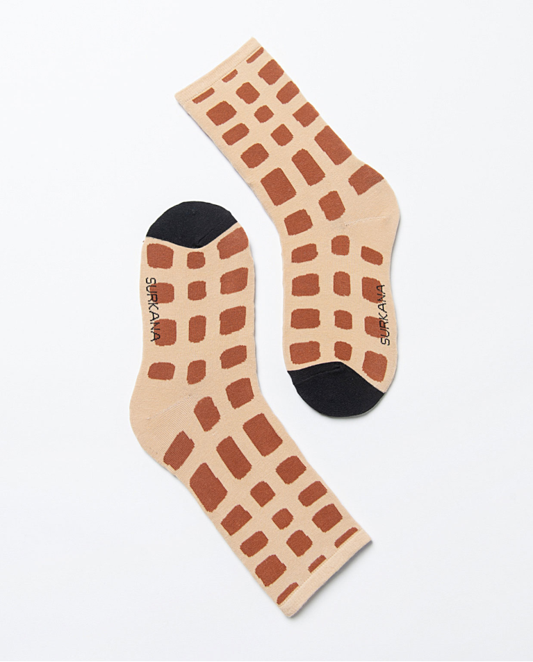 Chaussettes Imprimé Jacquard - Surkana