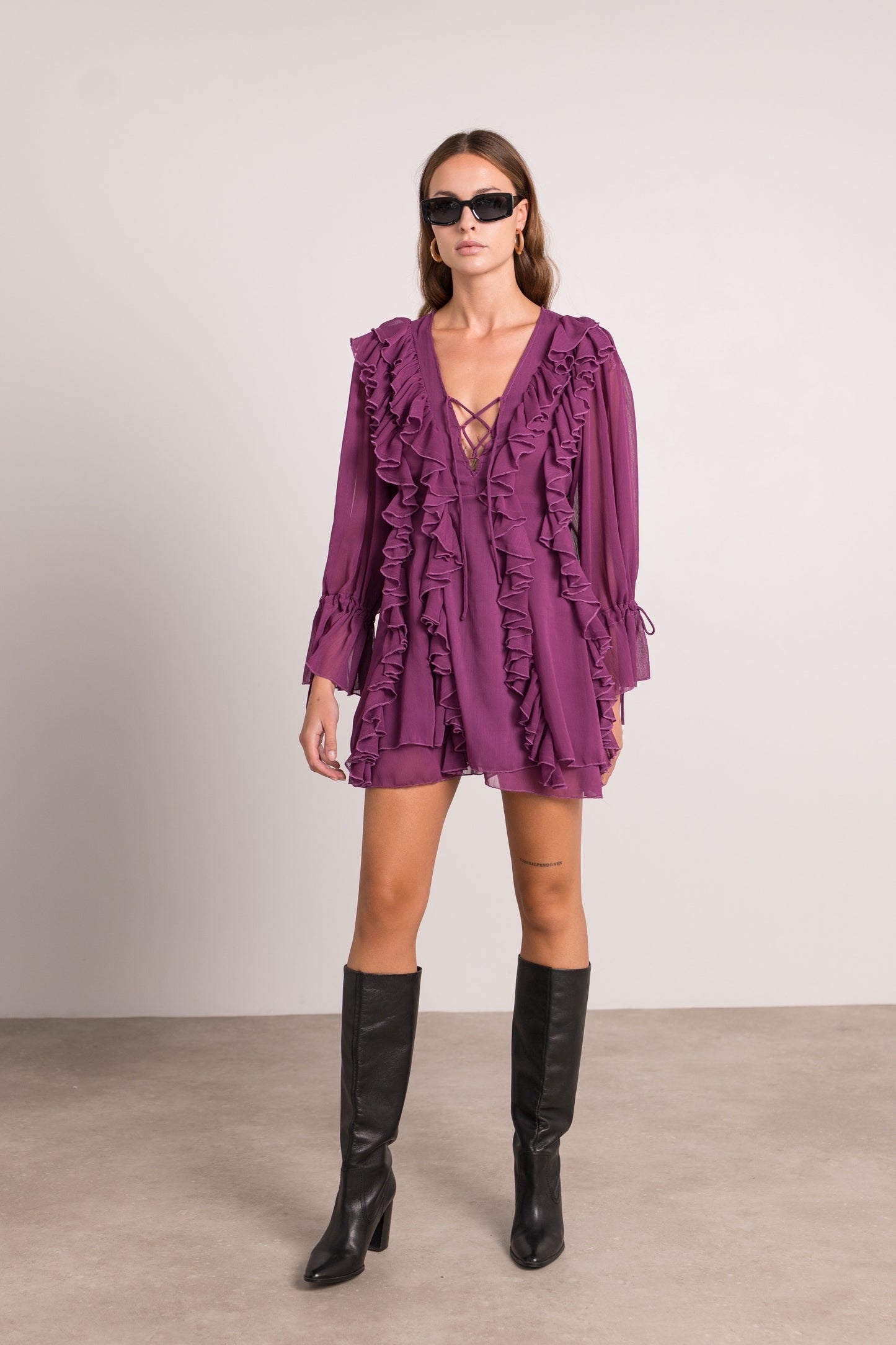 Robe Volantée Bohème