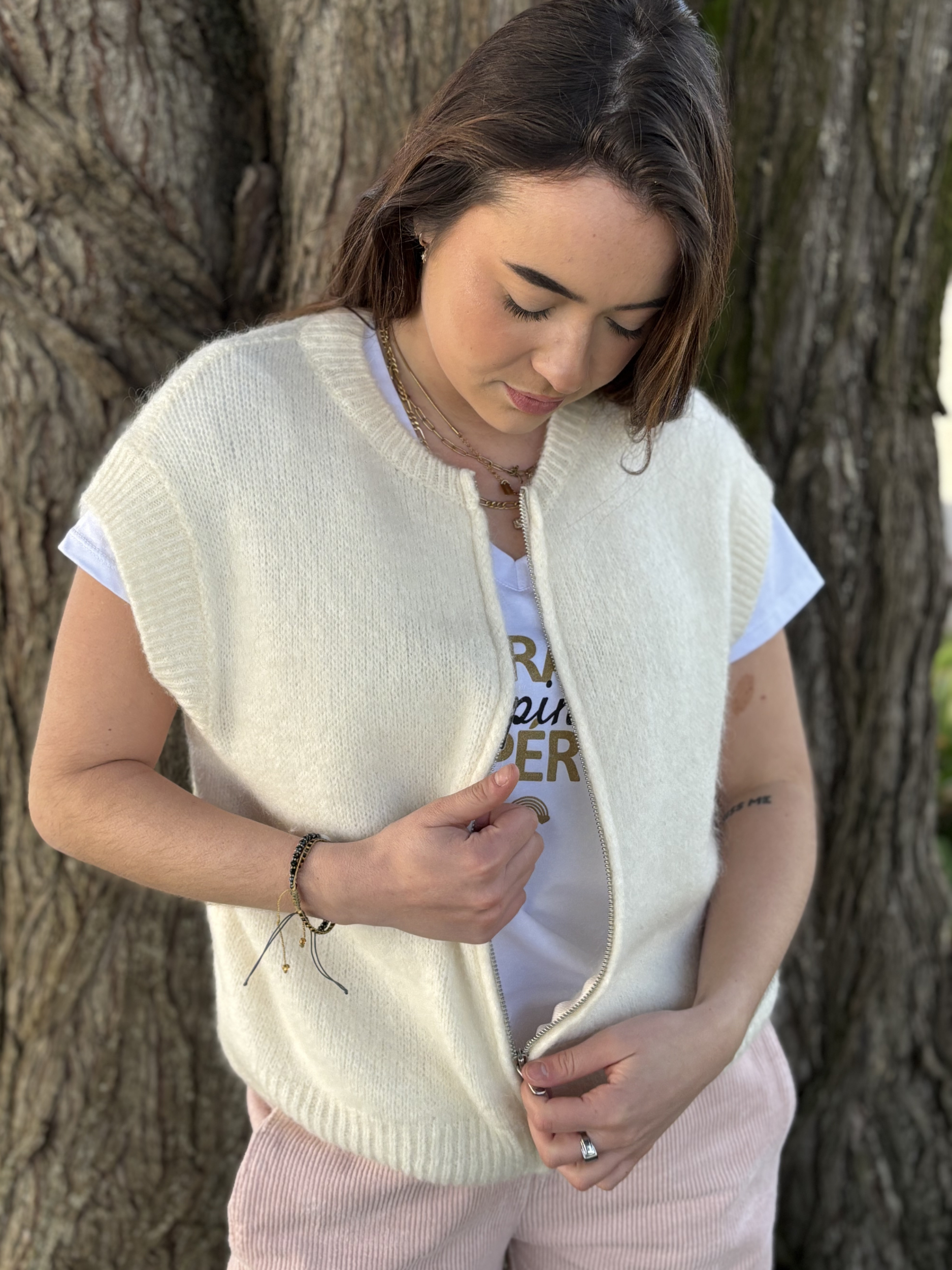 Gilet sans Manches Zip – hippiechic-boutique