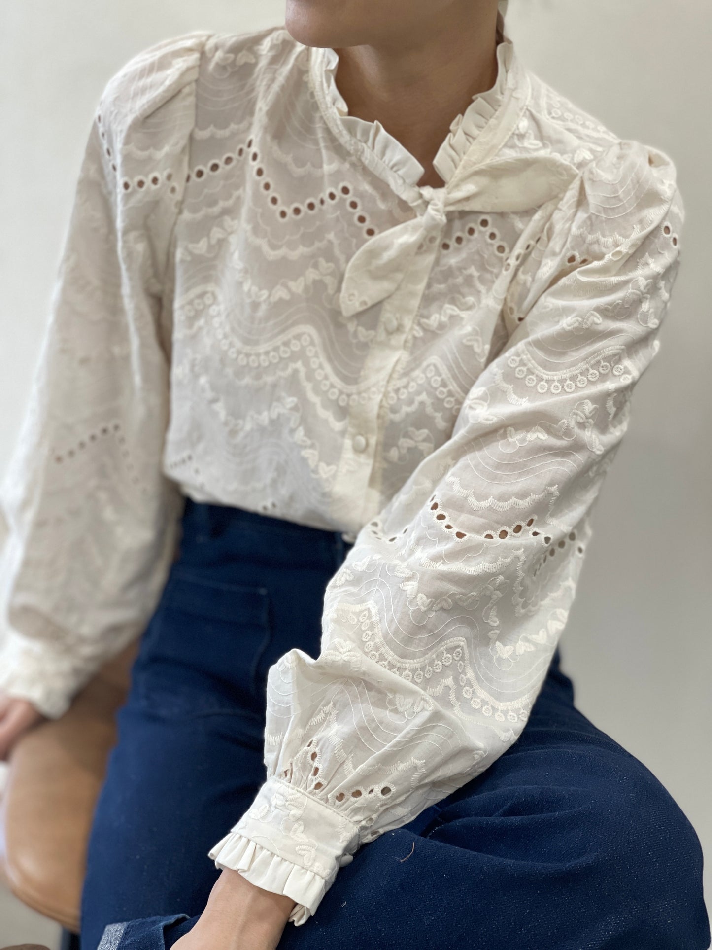 Chemise Chic Noeud Col
