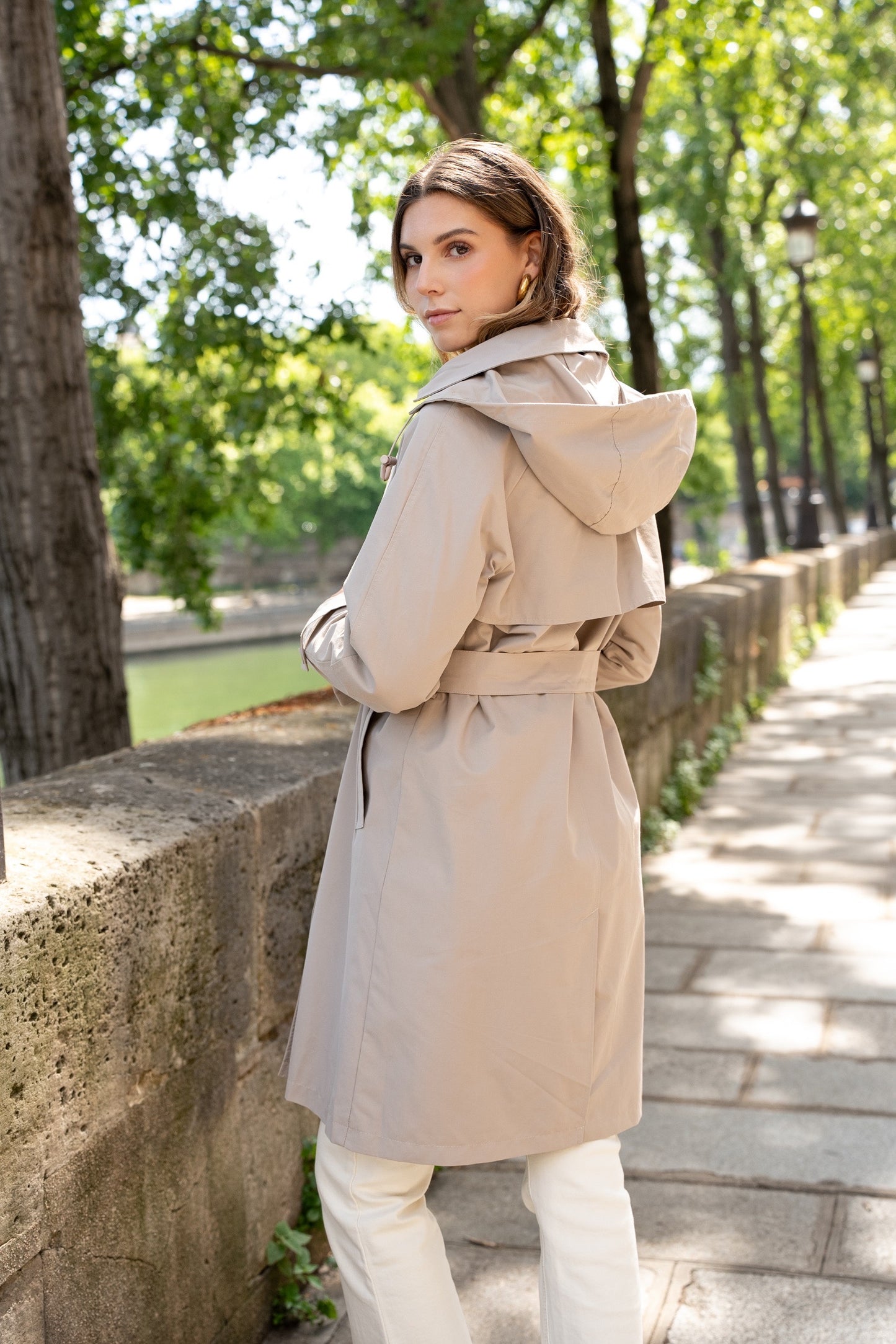 Trench Croisé Imperméable