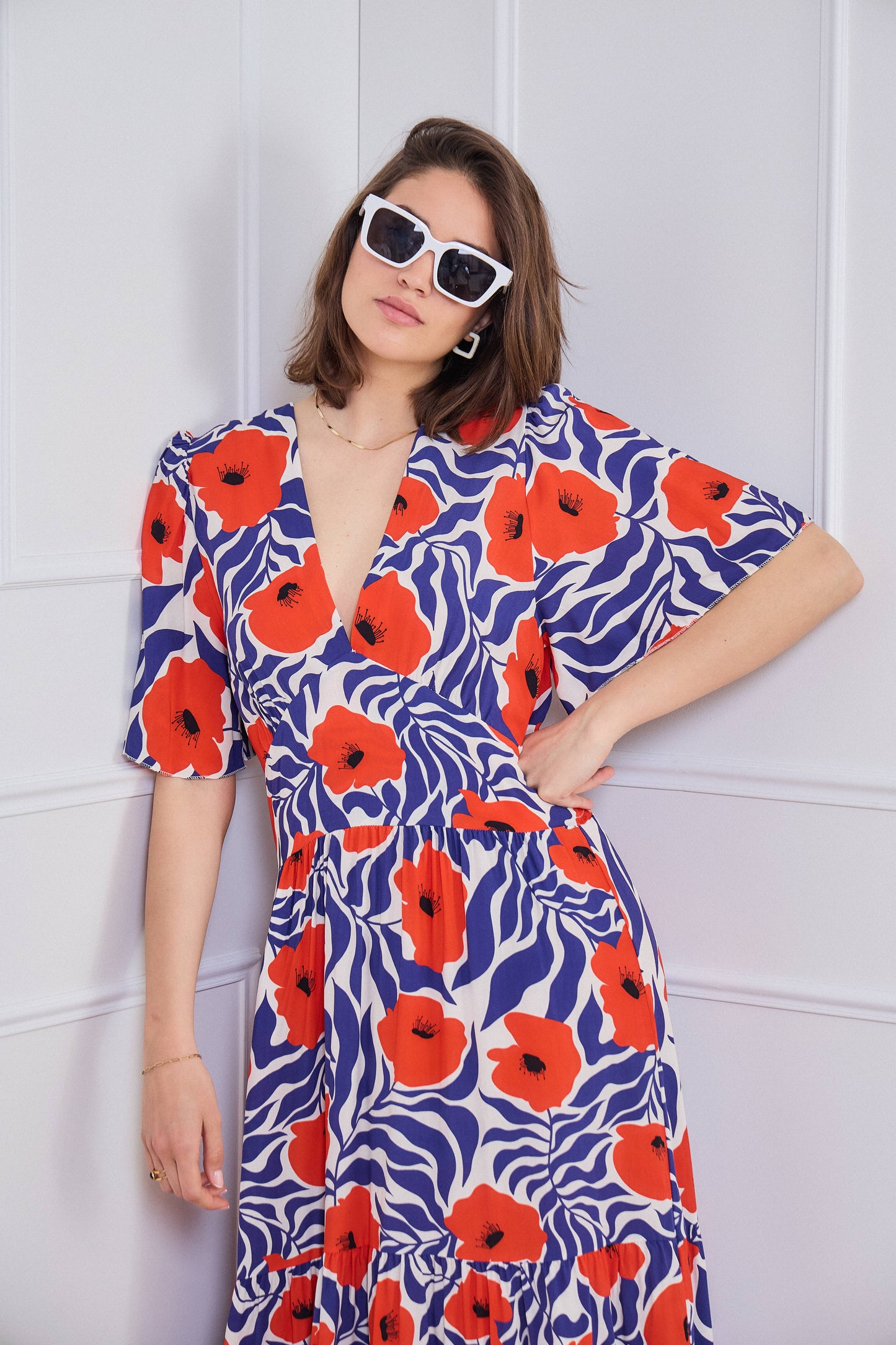 Robe Longue "Pop Waves"