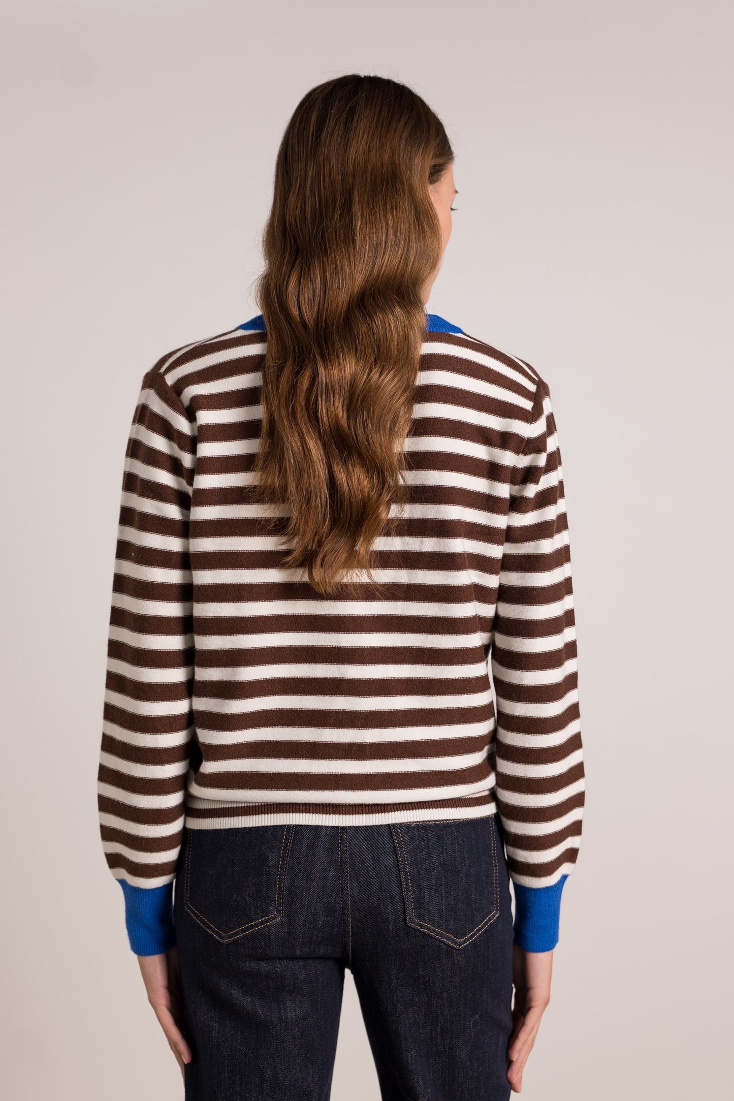 Gilet Laine Rayures