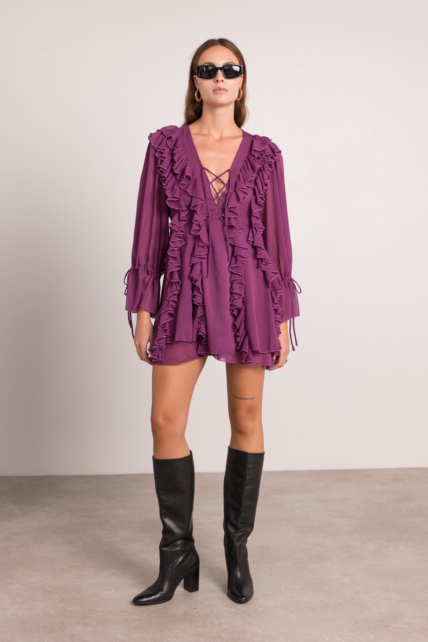 Robe Volantée Bohème