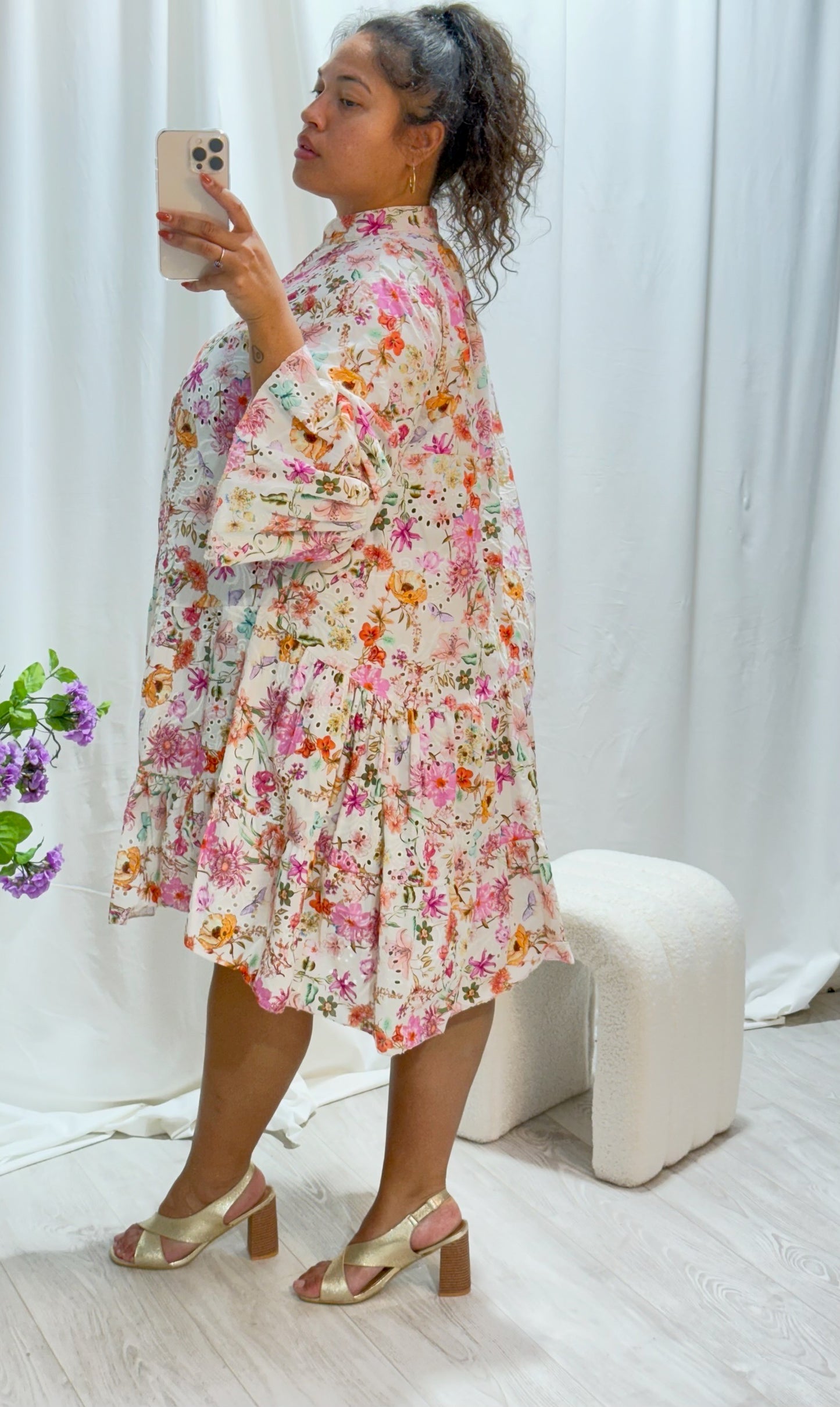 Robe Bohème Fleurie du 44 au 50