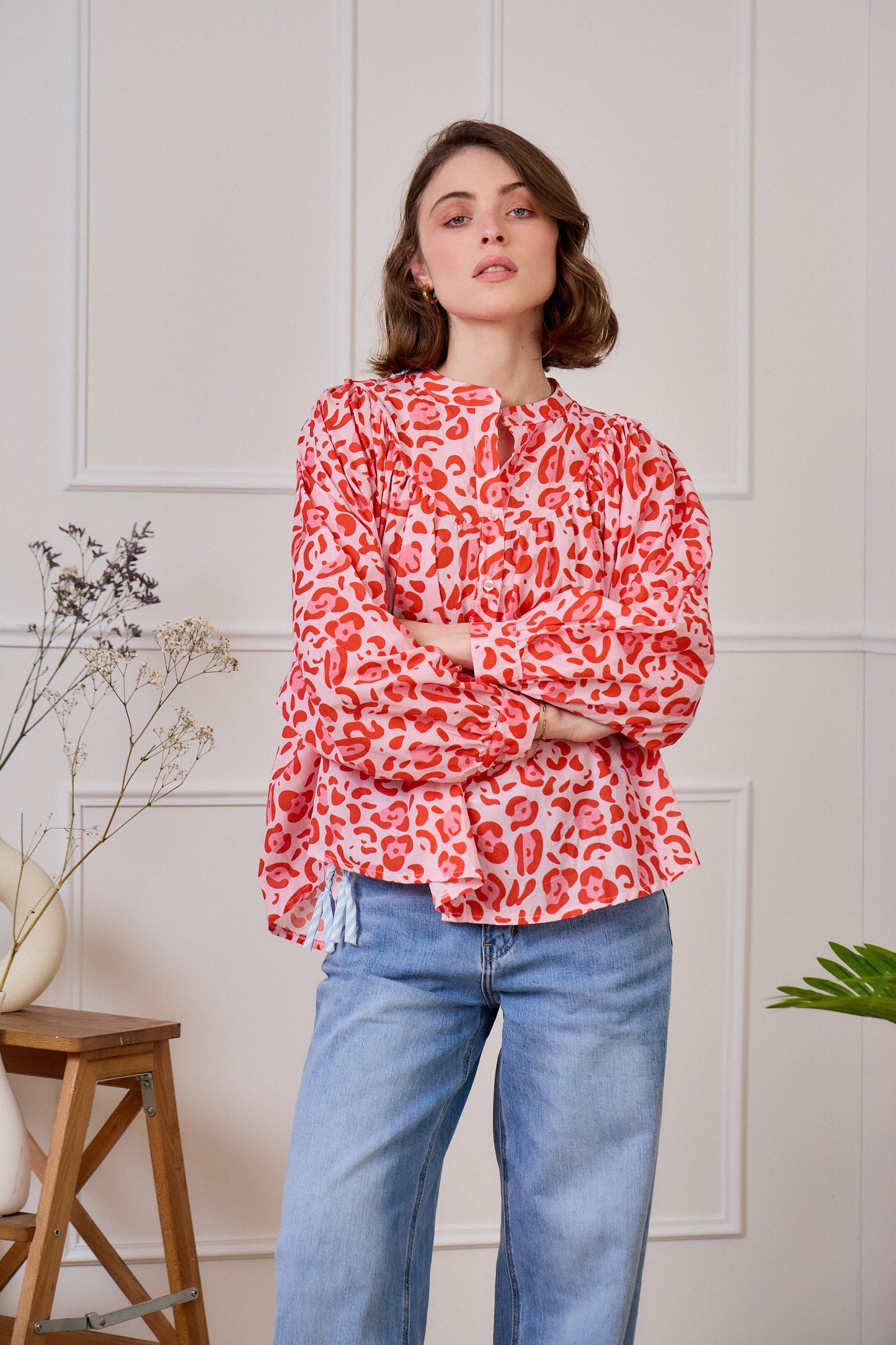 Chemise Pink Léo Arianna