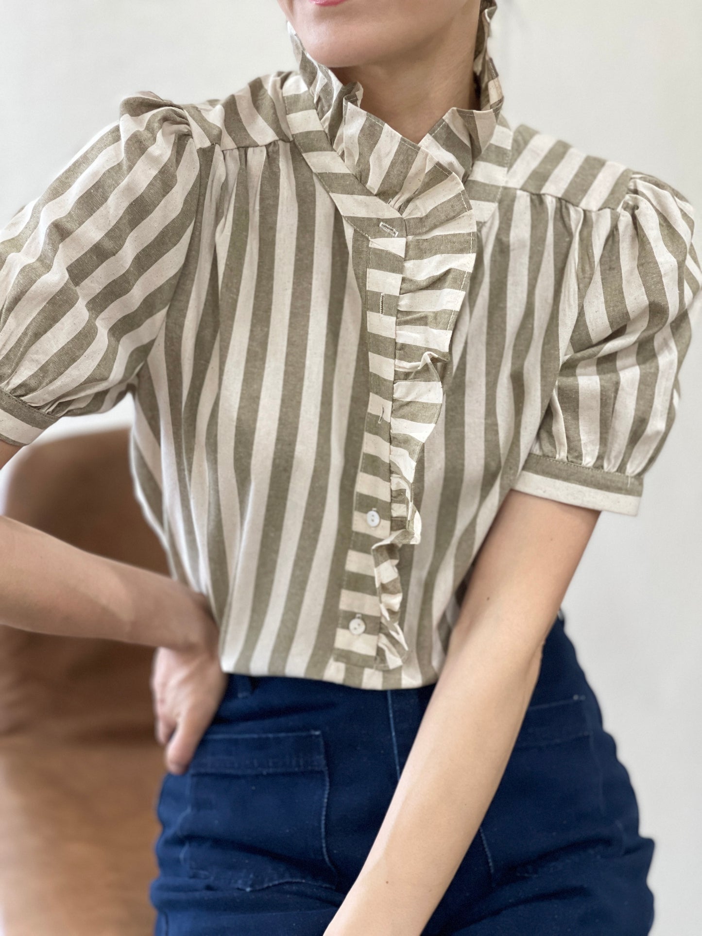 Chemise Structurée Rayée