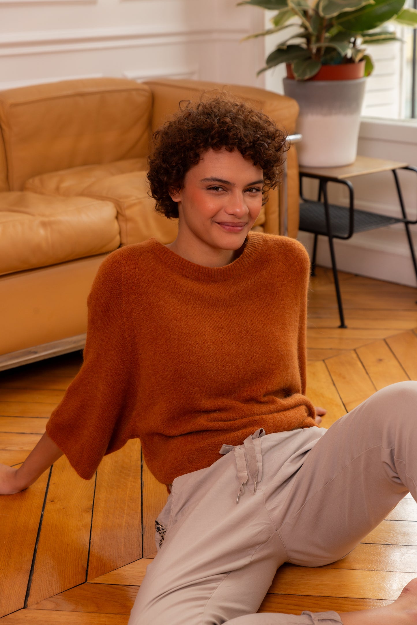 Pull Alpaga Col Rond