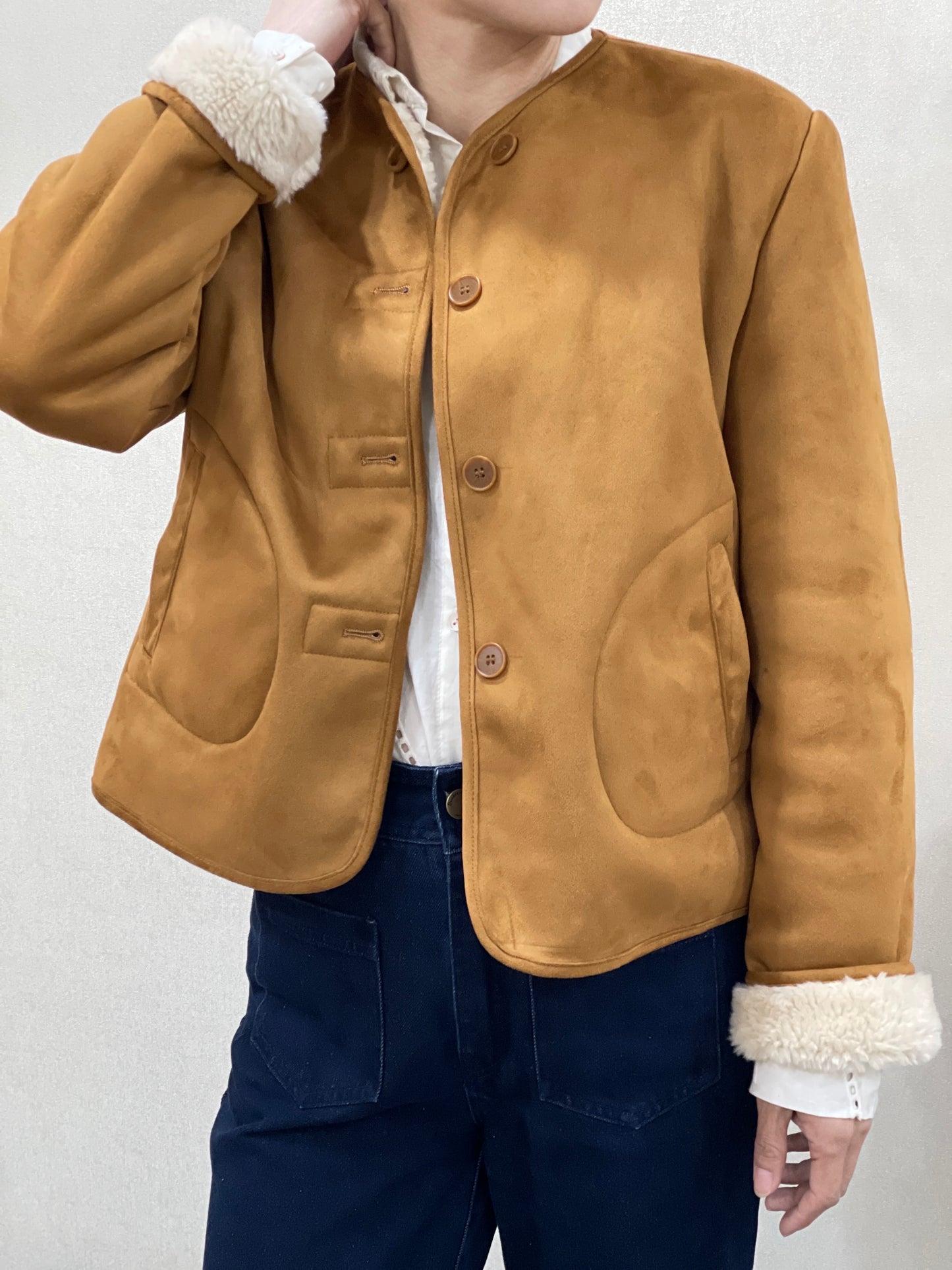 Veste Réversible effet Mouton