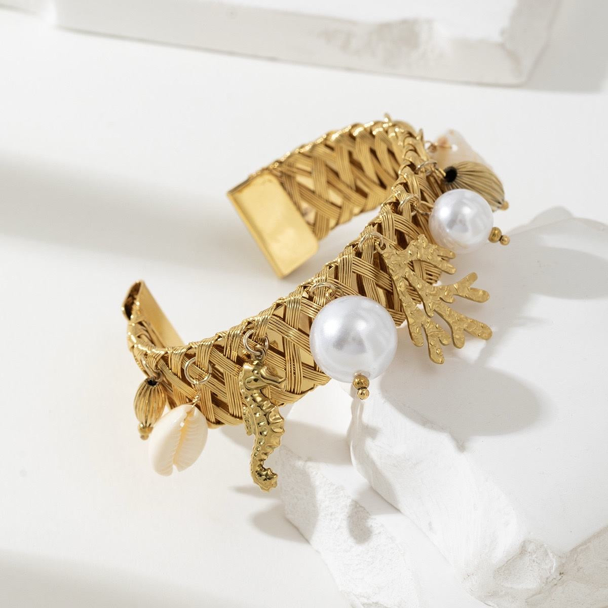 Bracelet Hippocampe Perle