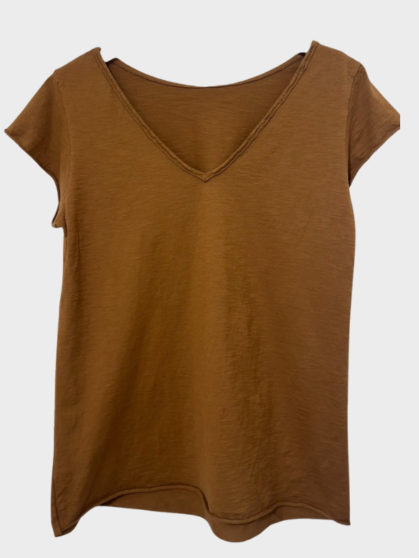 Tee-shirt Basique Uni 100% Coton