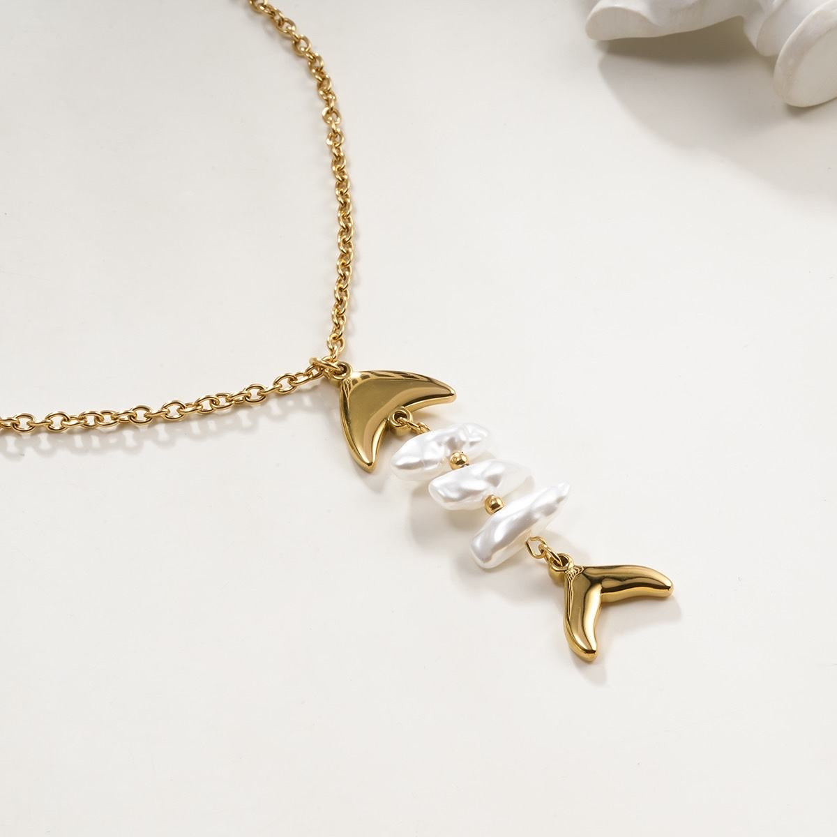 Collier Poisson Bohème
