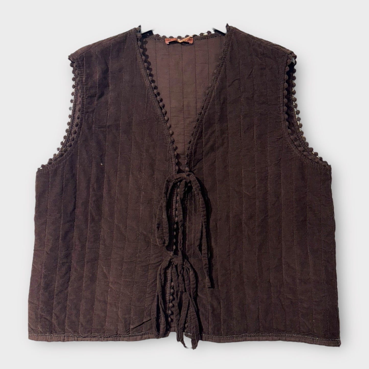 Gilet Coton Texturé
