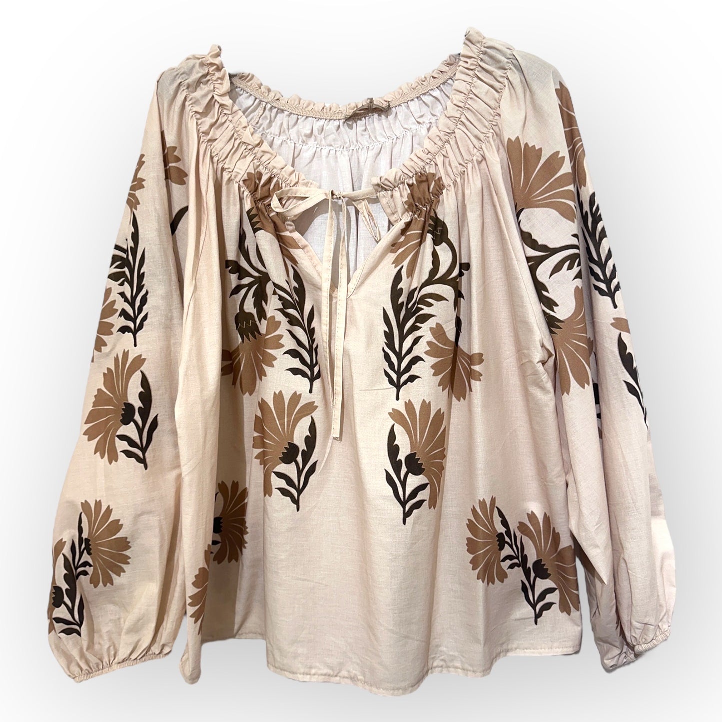 Blouse Bohème Fleurie