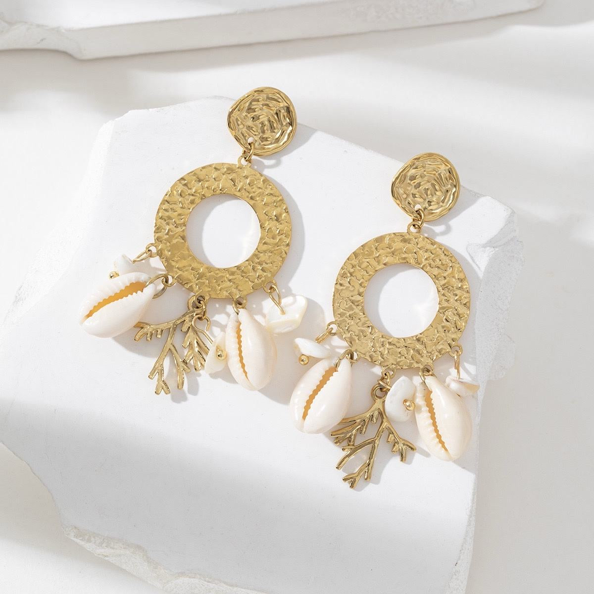 Boucles d’oreilles "Trésor des Lagons"
