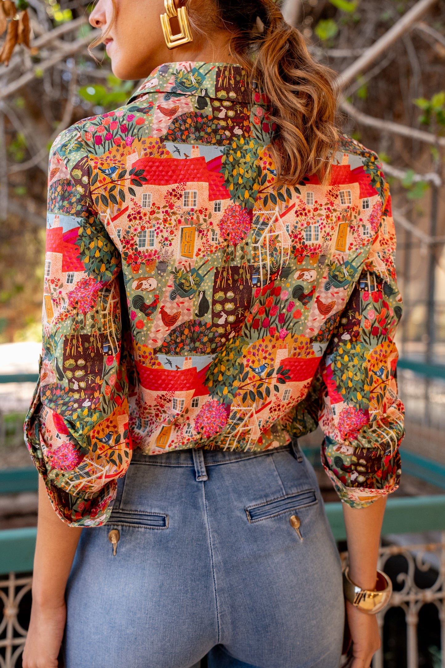 Chemise "Jardin Secret"