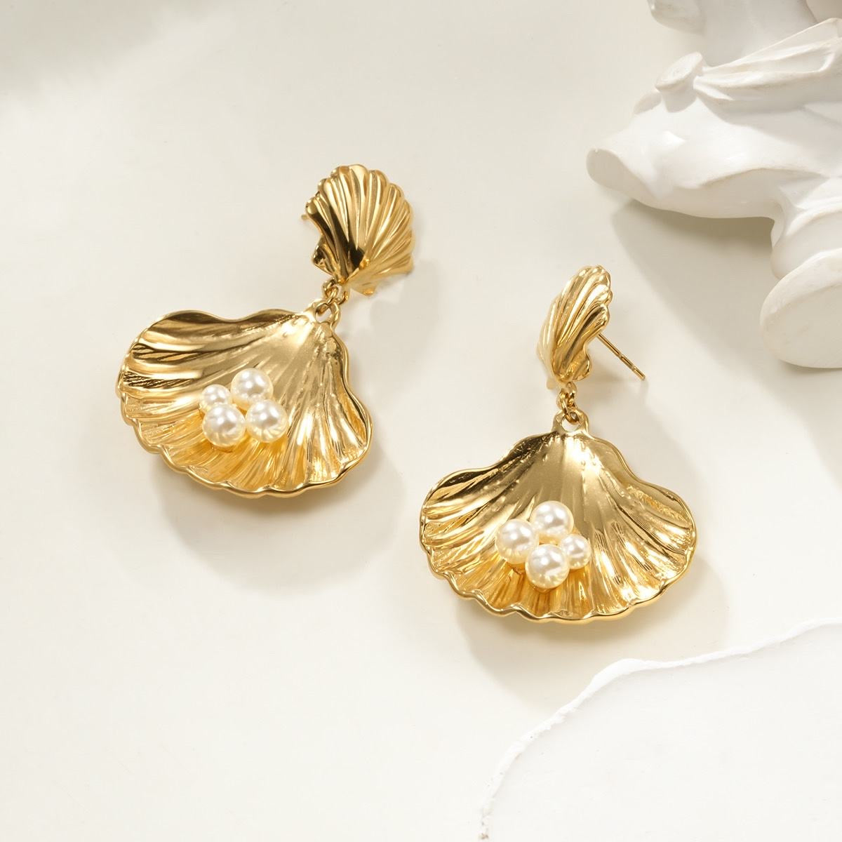 Boucles Perles Chic