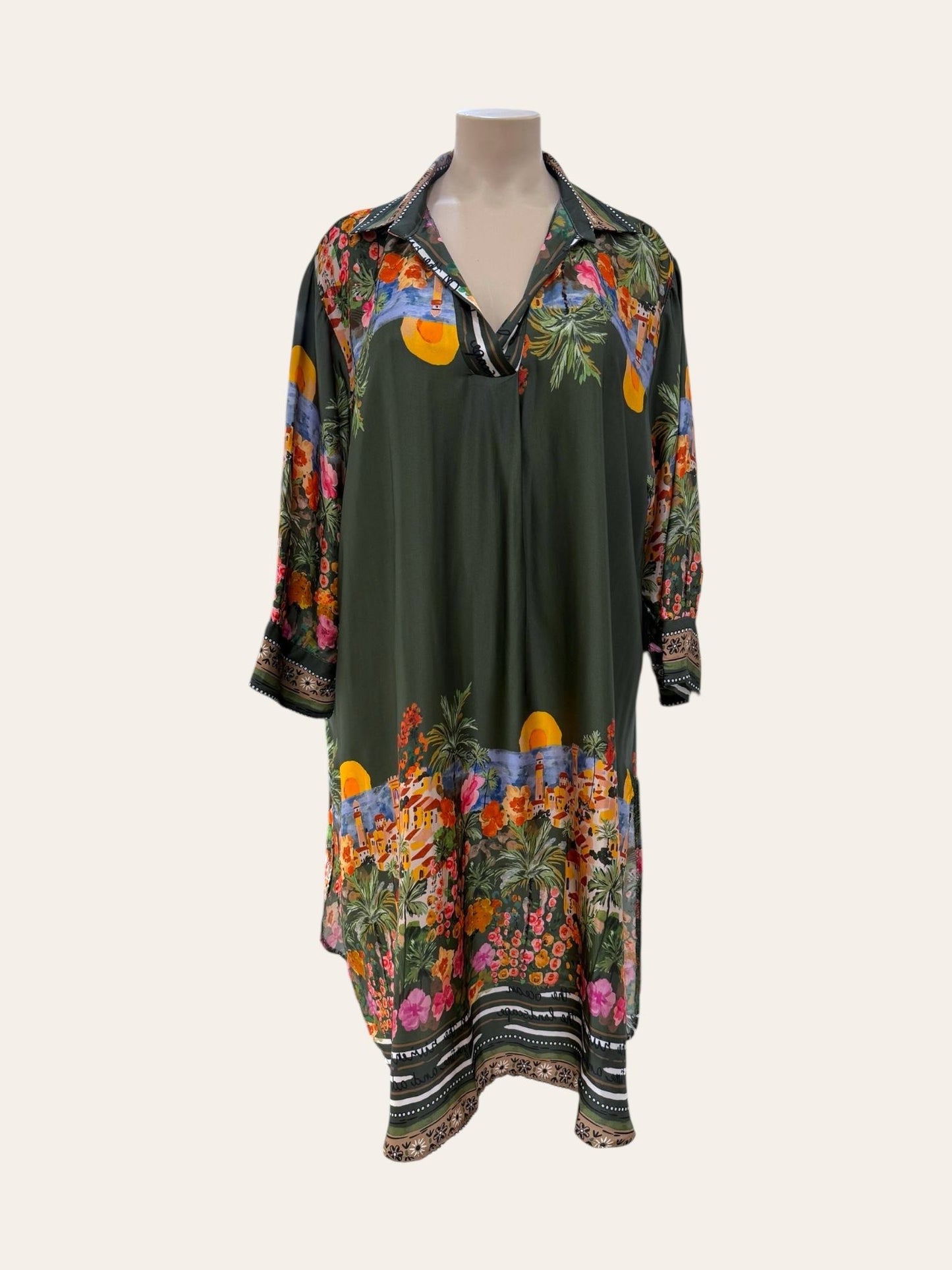 Robe Fluide Soie - TU du 44 au 50