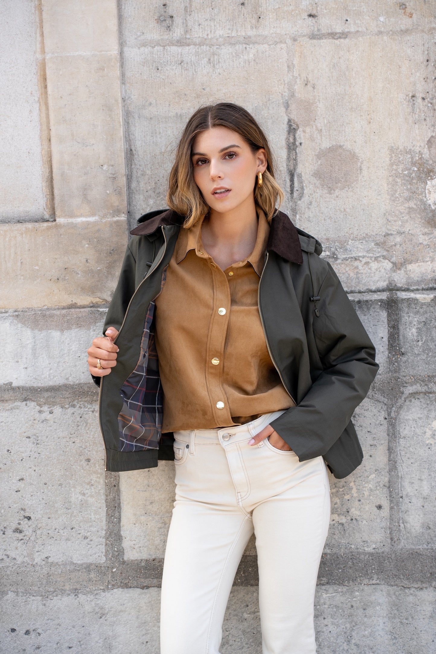 Veste Courte Déperlante