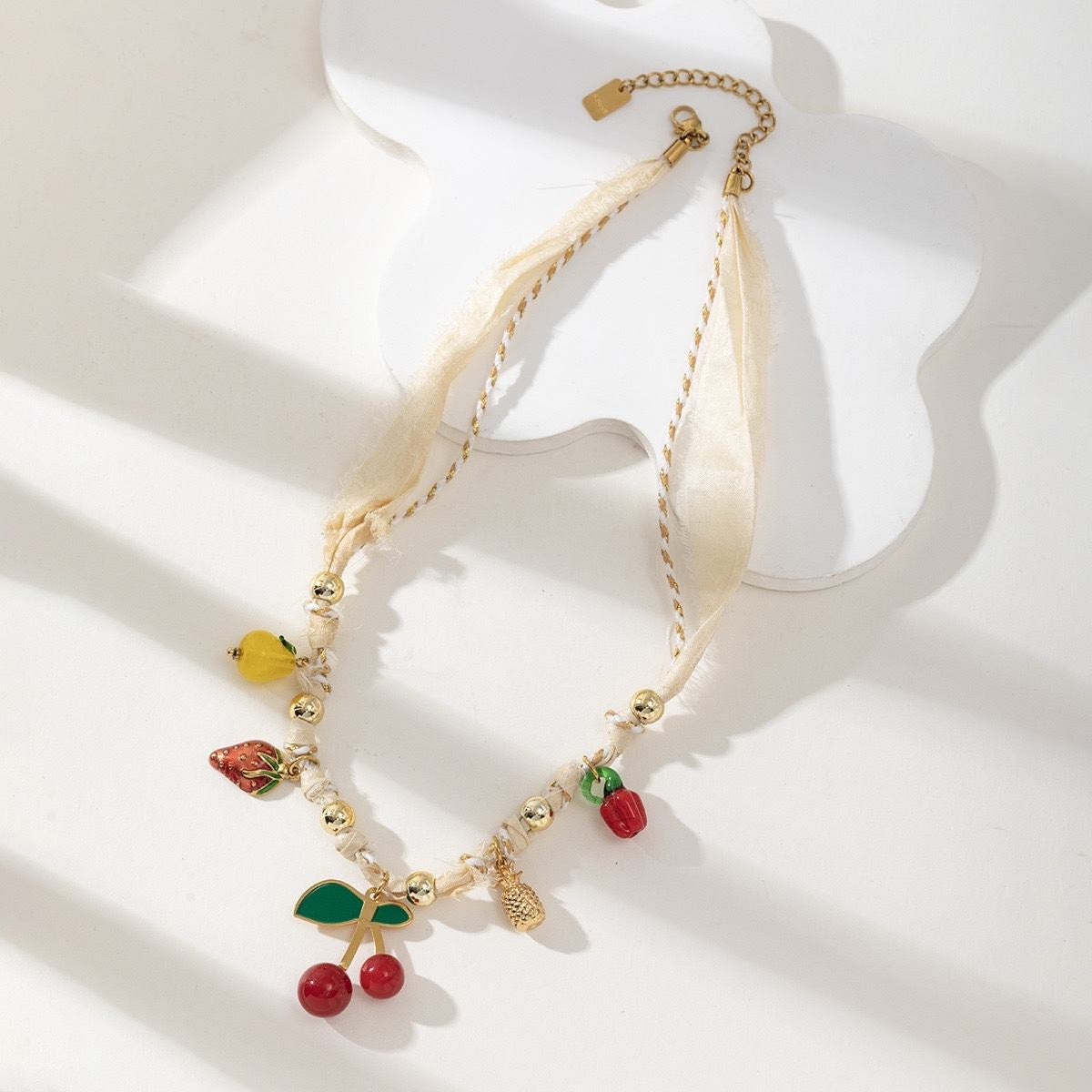Collier "Jardin Sucré"
