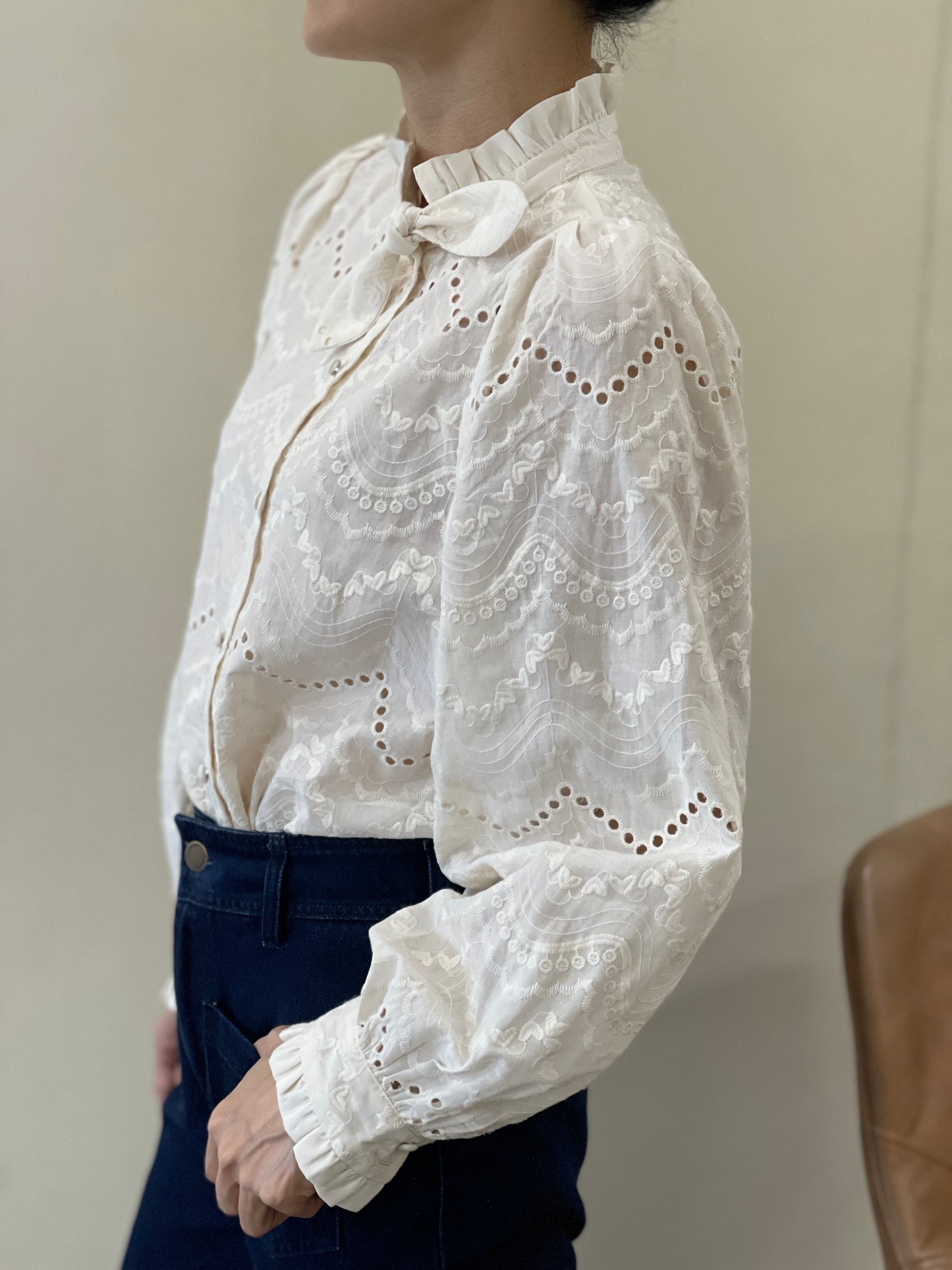Chemise Chic Noeud Col