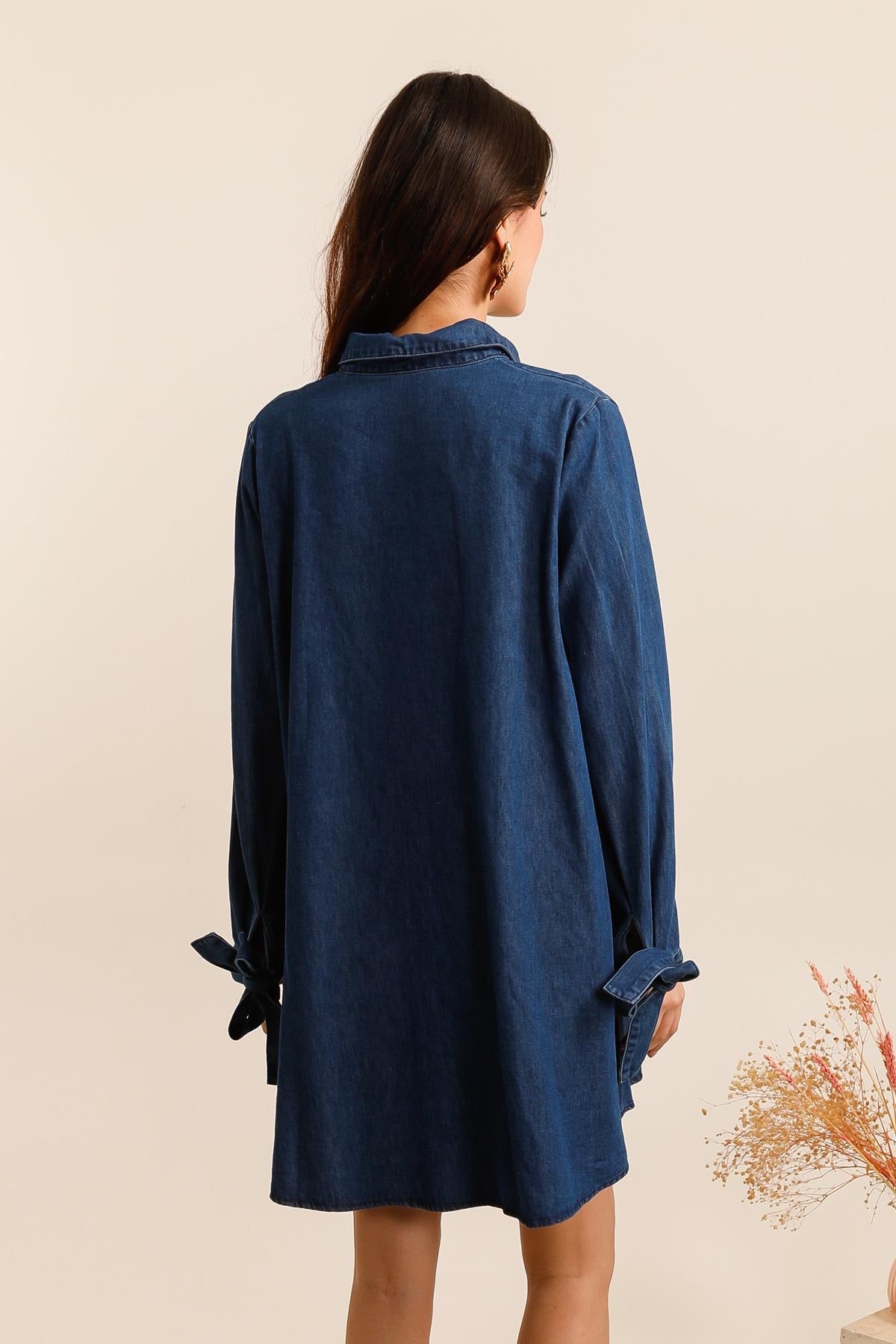 Robe Denim Rétro