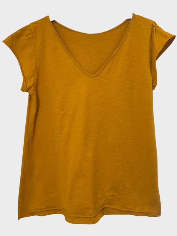 Tee-shirt Basique Uni 100% Coton