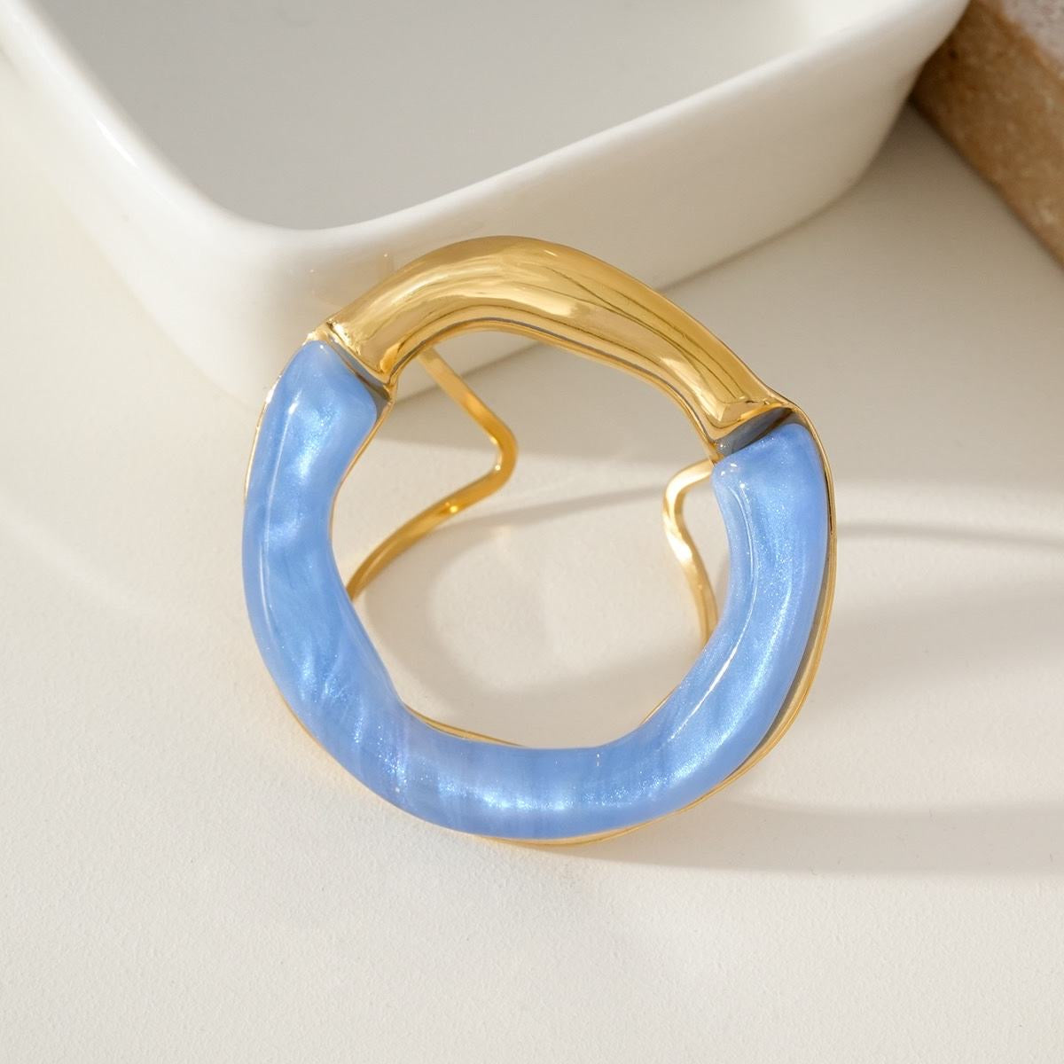 Bague Cercle Twistée